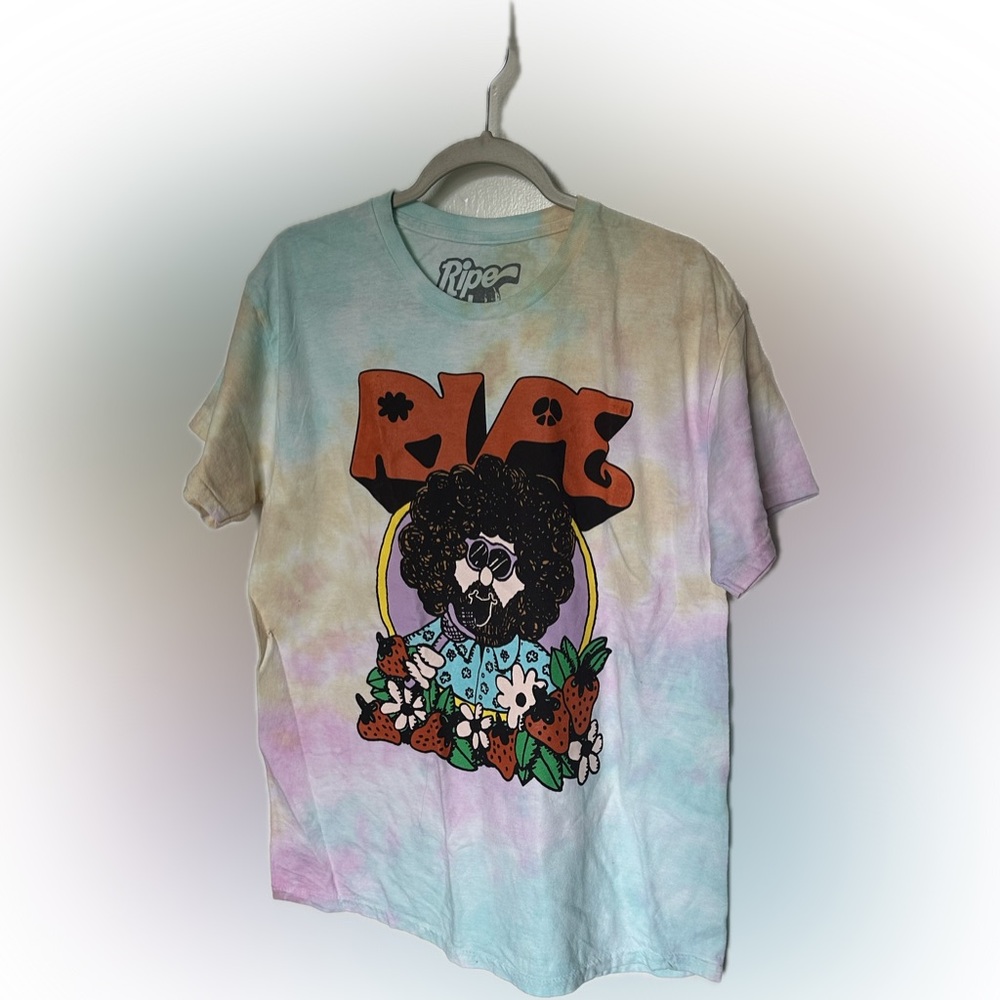 Ripe Band Robbie Pastel Tie-Dye Graphic Tee